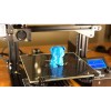 Reprap 3D Printer All Size Glass Bed Base Kaca 3 mm with Clip - 18x18 cm